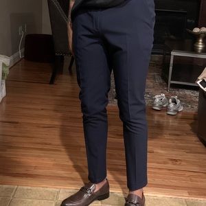 ASOS Skinny Navy Dress Pants
